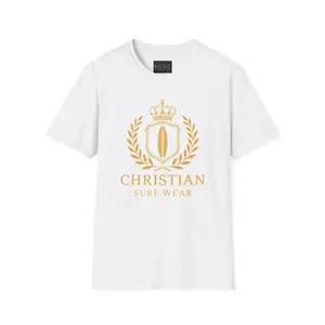 Christian Surf Wear T-Shirt, Luxury Obedience Identity Apparel, Kingdom on Earth Unisex Tee, Royal Lifestyle Shirt, Covenant Symbol