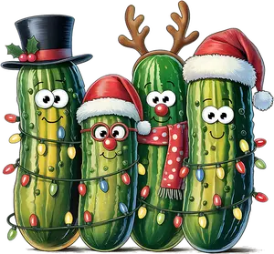 DTF Transfer – AX Pickle Xmas Multi Sizes