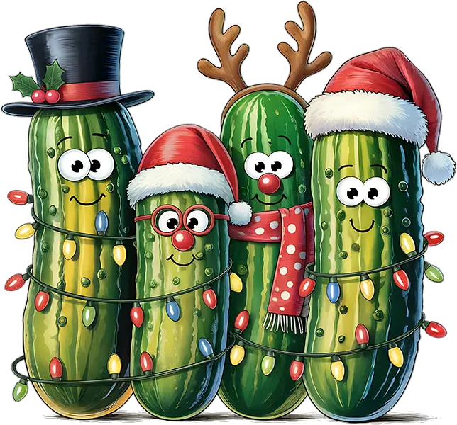 DTF Transfer – AX Pickle Xmas Multi Sizes