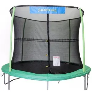 212 MAIN 14 ft. Trampoline Enclosure Netting, Compatible with 6 Poles & 7 in. Springs, Featuring Jump King Logo