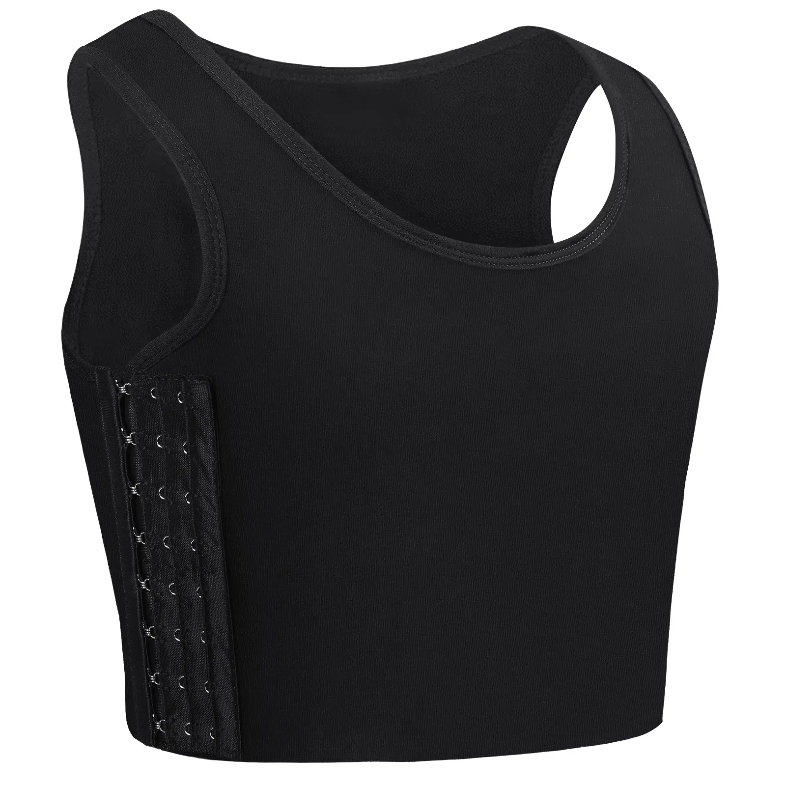 CuteStreet Transgender FTM Chest Binder Adjustable Affordable Breathable and Strong Compression Tank Top Bra Binder