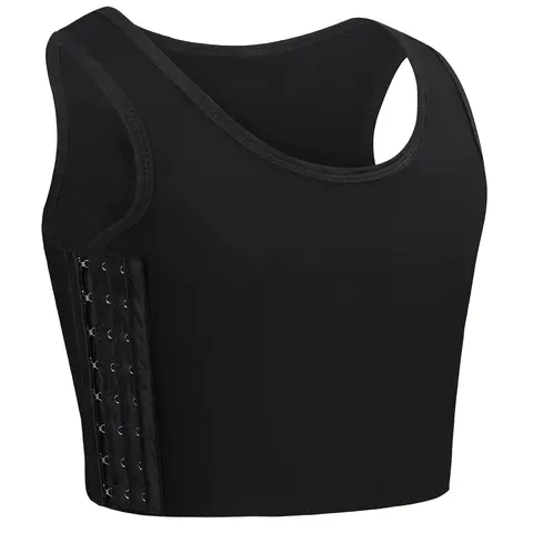 CUTESTREET Women's Bandage Strapless Bra Shapewear Tank Top - Crew Neck, Adjustable Hooks, Strong Compression, Breathable Cotton Fabric, Fashion Basics, Comfortable Everyday Wear, Christmas, Valentines Day