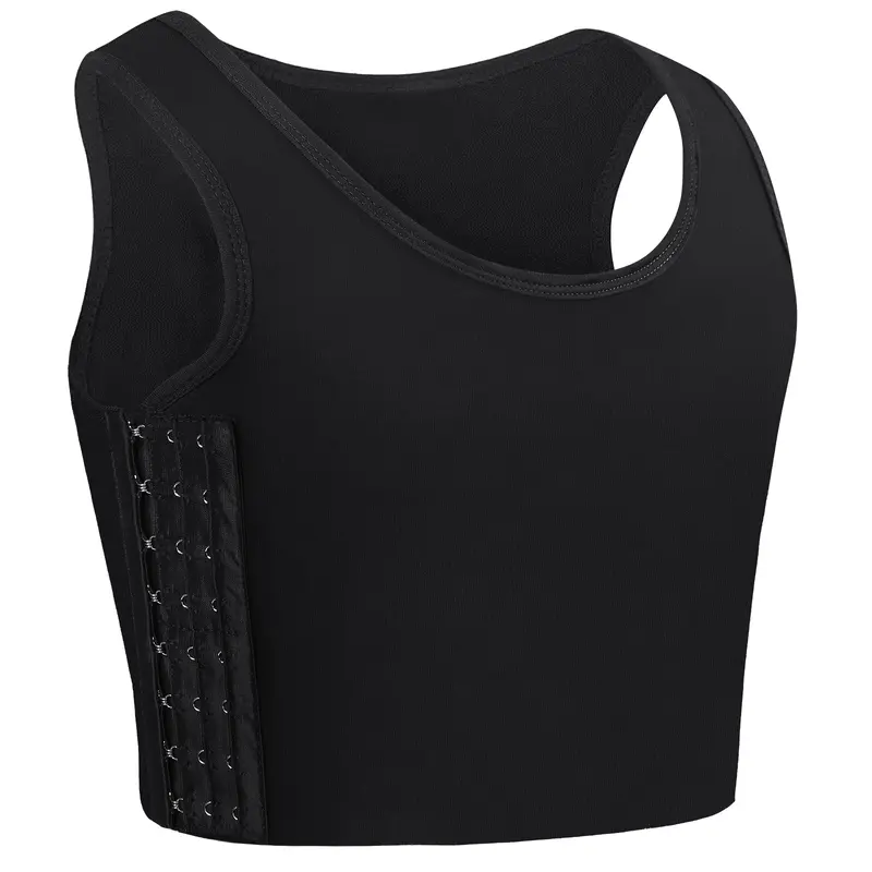 CuteStreet Transgender FTM Chest Binder Adjustable Affordable Breathable and Strong Compression Tank Top Bra Binder