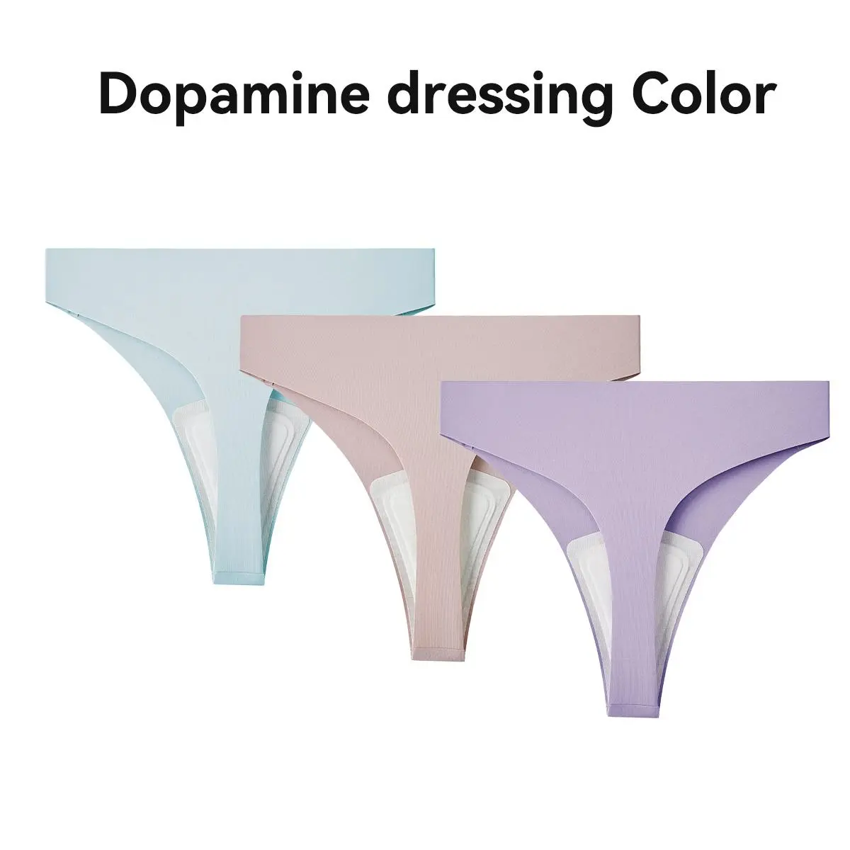3-Piece Set Dopamine dressing Color