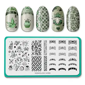 Pot of Gold (M355) - Nail Stamping Plate