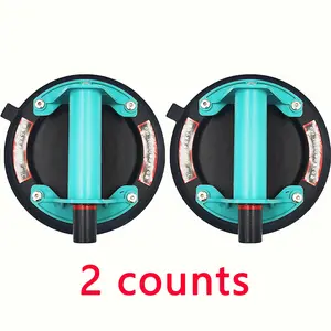 Heavy-Duty Vacuum Suction Cups, 200kg Load Capacity, Ideal for Tiles, Granite, Glass, 8-Inch Diameter, Durable Hand Tool Accessory