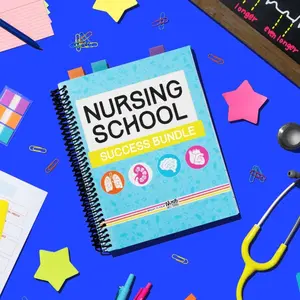 Ultimate Nursing School Success Bundle – Spiral Bound Edition | Fundamentals, Med-Surg, Pharmacology, Maternity & Pediatrics Notes