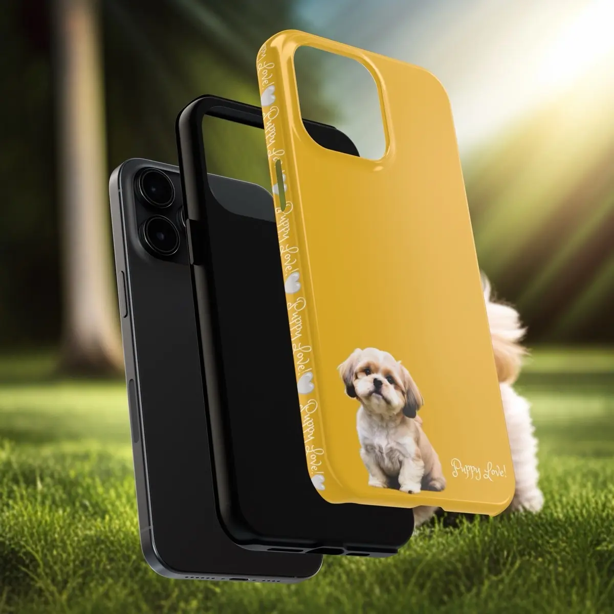 Shih Tzu Love Tough Custom Style Phone Case