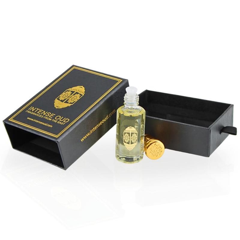 Rouje Perfume Oil 12ML (0.40 OZ) With Black Gift Box By Intense Oud | Sweet Red Fruits & Saffron With A Woody Base.