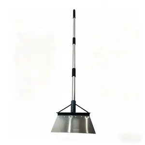 Garden Flat-Head Shovel Stainless Steel Tool for Weeding Gardening Moss Removal & Cleaning Durable Design
