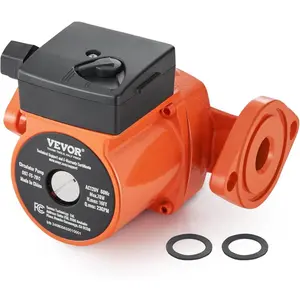 VEVOR 0011 - BF4 - J Cast Iron Circulating Pump, 33 GPM Hot Water Circulation Pump, 1 - 1/4 NPT Flange 3 - Speed Circulator Pump, Quiet Operation Circulator for Floor Heating/Home Water Heater SystemVEVOR Super Brand Day