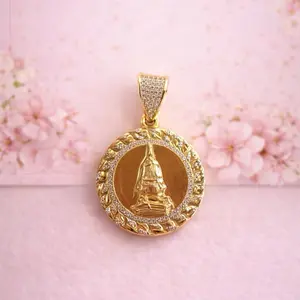 Virgin Mary Pendant Religious Charm Jewelry Unisex