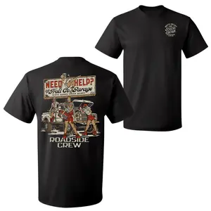 Retro Mechanic Shop Tee Dirty Hands Clean Money Style T-Shirt