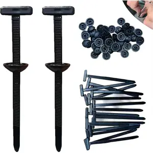 50pcs Nylon Universal Cable TieBuckle, Cable Tie with Buckle, Multipurpose Plastic Cable Ties Buckles Tool for Car Daily Repair(25PC),deals for you days