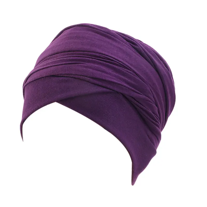 African Head Wrap Tube Turban Dreadlocks Loose Natural Short Very Long Easy On Solid Color Summer Perfect for Locs No Lint Hairwraps Tassel Decor Scarf