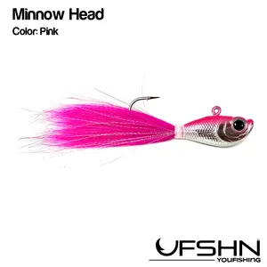 UFSHN NATURAL MINNOW BUCKTAIL