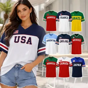 Custom Football Jersey Shirt, Personalized Name Number Country Fan Jersey