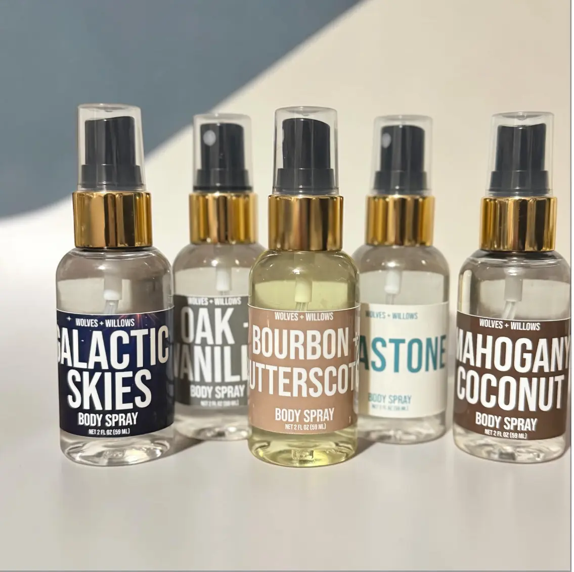 Men's Body Spray, 2 oz Travel Size Mini Body Mist | Long-Lasting Woody Unisex Fragrance with a Non-Greasy Formula, Mini Body Unisex Fragrance