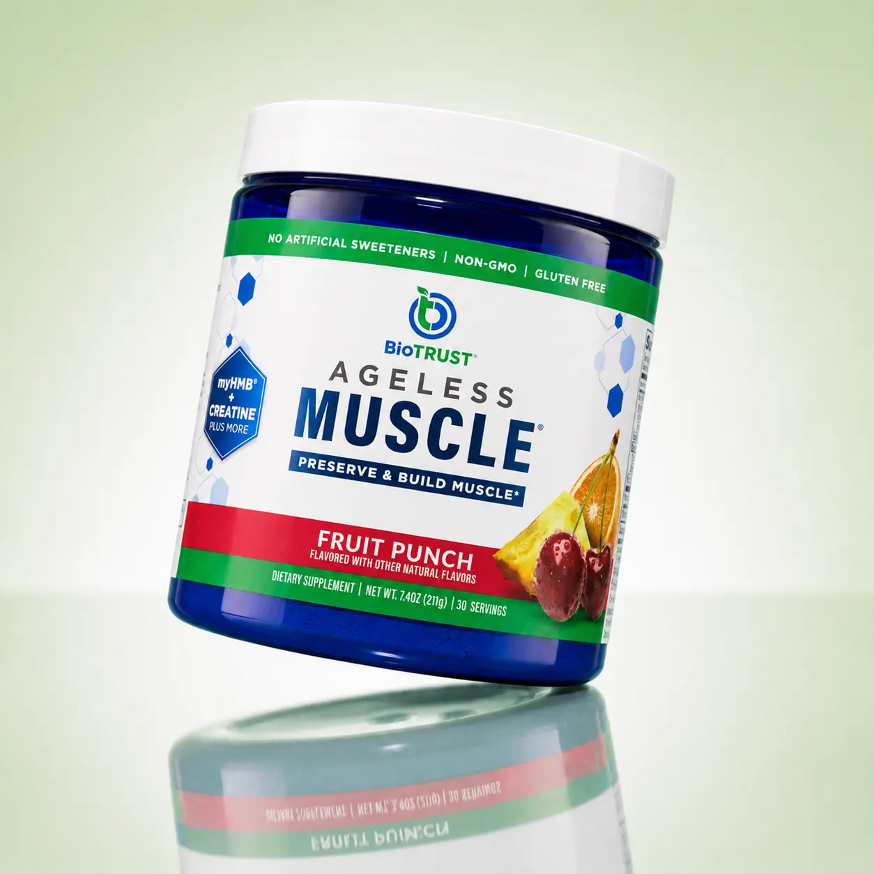 BioTRUST Ageless Muscle – Creatine + HMB Muscle Support Powder for Men & Women 40+
