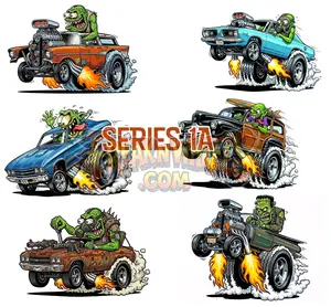 SINGLES, Series 1A, Custom 3x3 Premium Vinyl Magnets