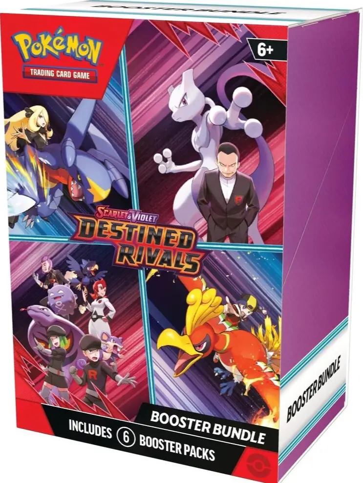 Destined Rivals Booster Bundle - 6 Booster pack box