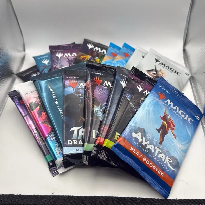 Holiday Overstock MTG Pack Bundle - 16 Magic the Gathering Booster Packs Featuring Final Fantasy Play & Edge Boosters