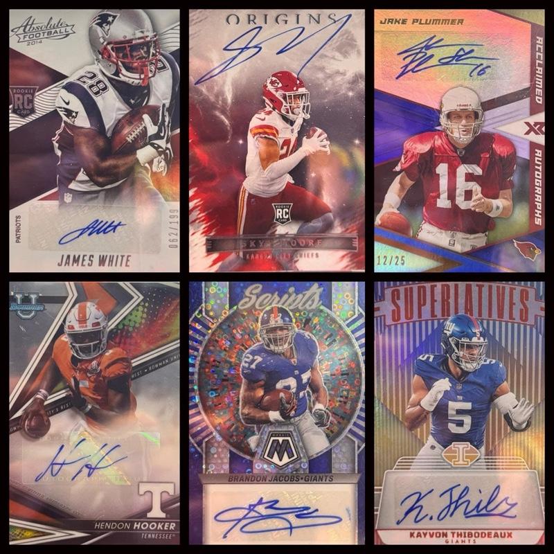 Clearly Football 648 Autograph Pack with One Card Per Pack