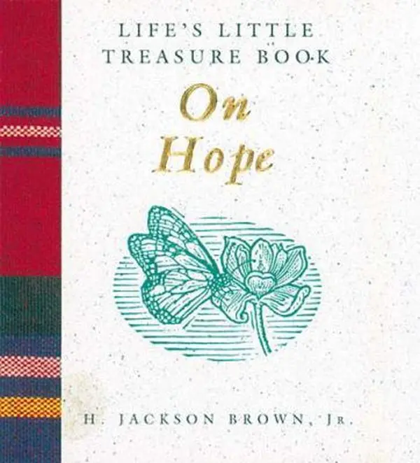 USED Book - Life's Little Treasure Book on Hope by H. Jackson Brown (Hardcover) - english