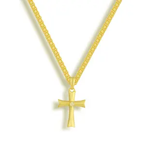 EVRY JEWELS Gold or Silver Plated Women's Hypoallergenic Celeste Necklace