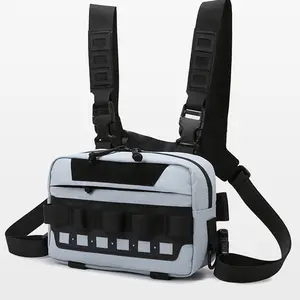 Fishing  Chest Rig Bag Men Pouch Backpack Camping Hiking Women Lure Molle Front Chest Vest Workouts Cycling Daypack