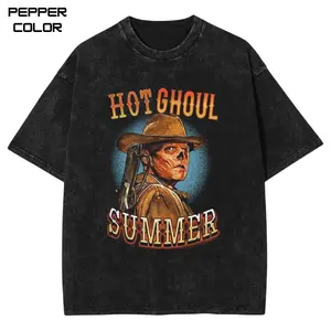 Fallout New Vegas Fallout Hot Ghoul Summer Wild West Spooky T-Shirt, Fallout Merch, Unisex Streetwear Tee, cotton crewneck shirt, Vintage Fallout Gifts