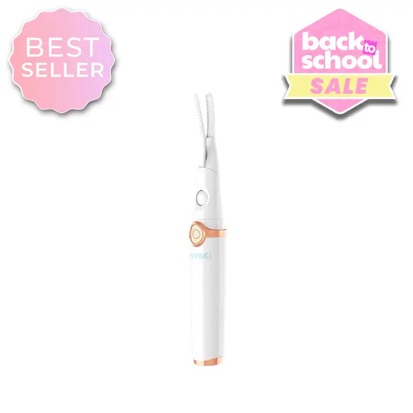 RIKI LOVES RIKI Eyelash Curler with 3 Adjustable Temperature Settings for Precise Curling & Makeup Rechargeable USB Cable Ergonomic Design Viral Finds Fall Sale