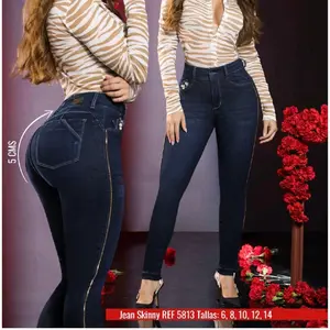 REF: 5813 L&L Jeans Colombiano Skinny Fit Women's Denim  High Waist Comfortable