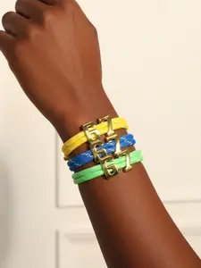 Fashion Simple Lucky Number 67 Bracelet, Adjustable Color Cord, Unisex Casual Style, Valentine's Day Gift, All Seasons Wear, Adjustable Slider Bracelets