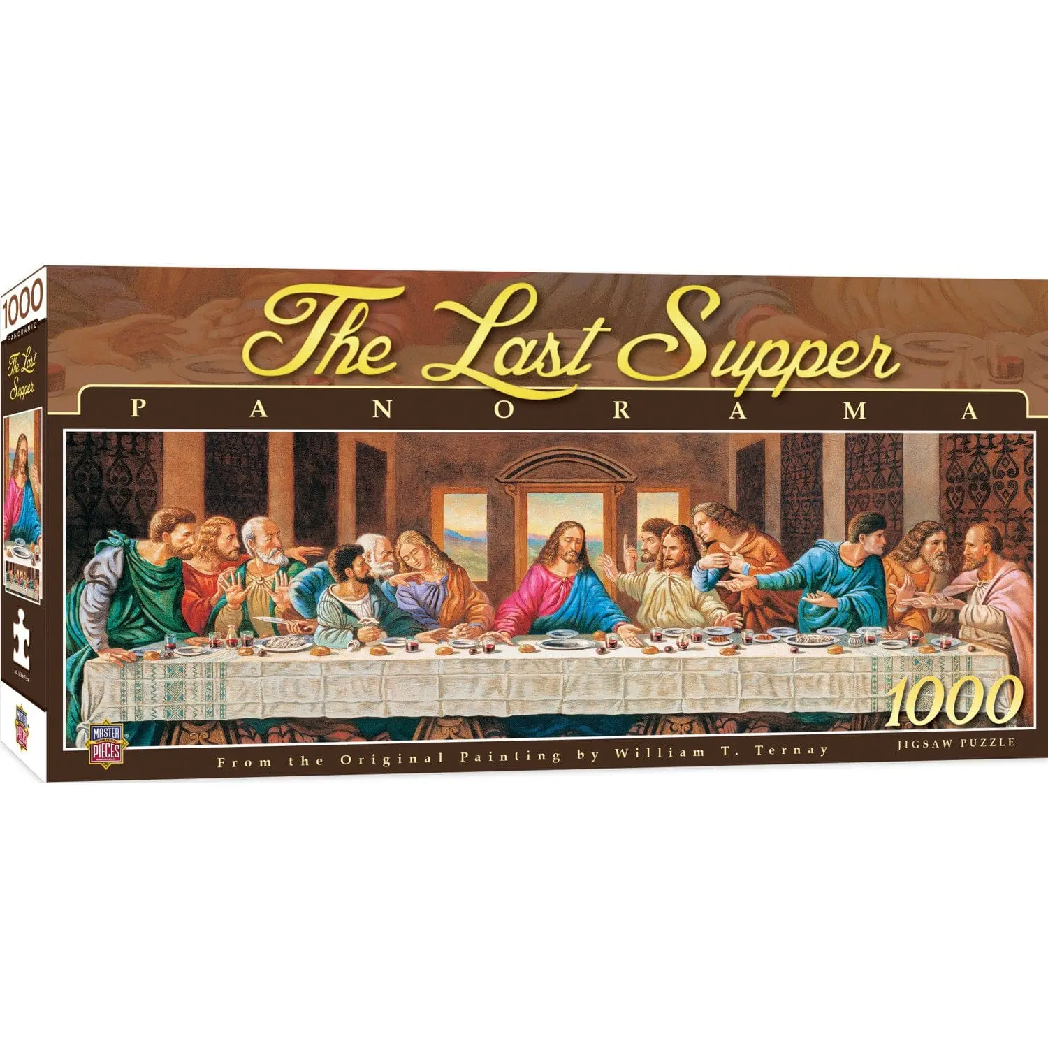 The Last Supper - 1000 Piece Panoramic Jigsaw Puzzle The Last Supper - 1000 Piece Panoramic Jigsaw Puzzle