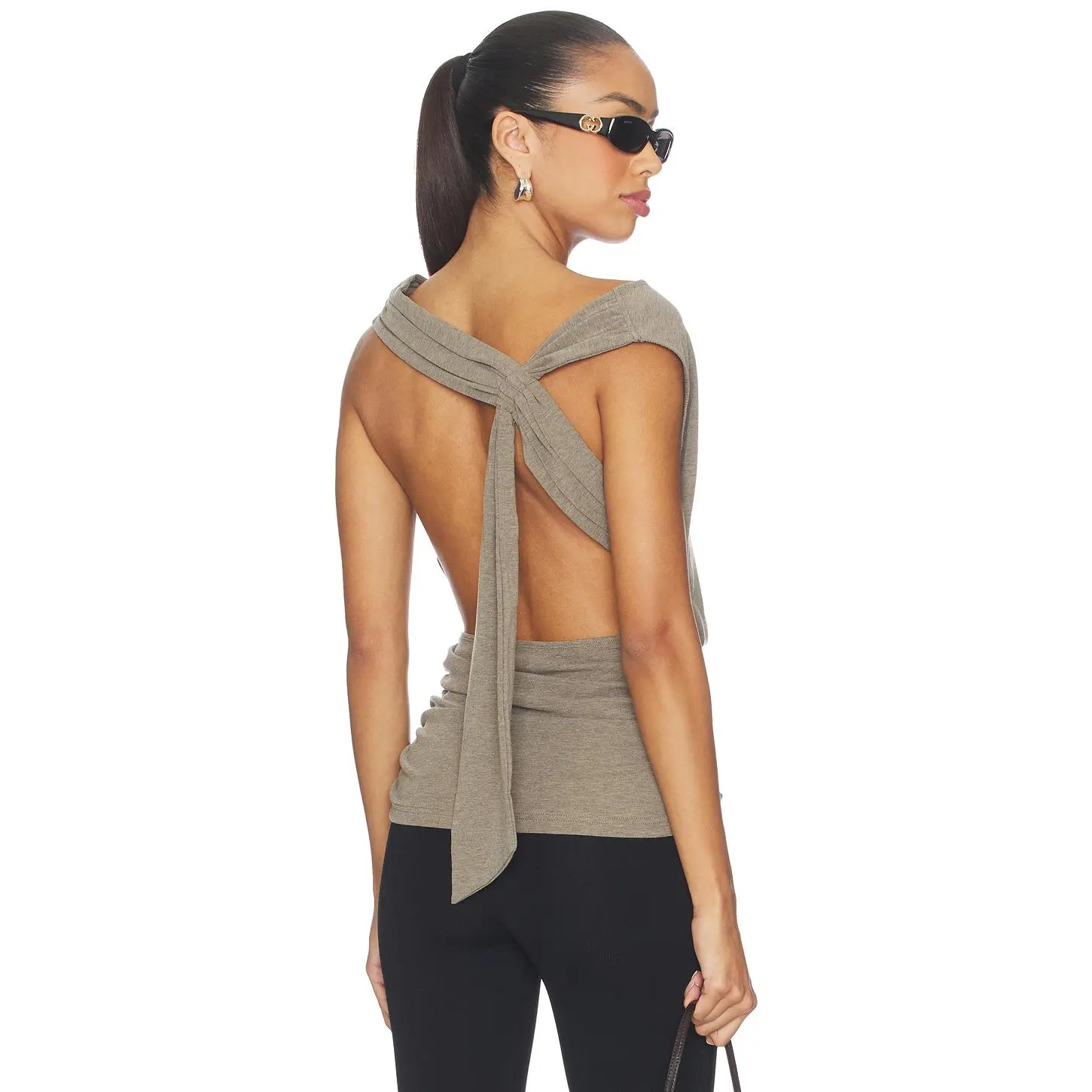 superdown Cecilia Top in Grey