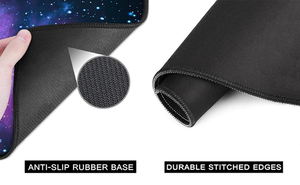 Desk Mat, Ultra Large Mouse Pad, 30x70/30x80/40x80cm Gaming Mousepad, Green Tropical Leaves Deskpad, Big Extended Full Size Mouse Pad, Desktop Desk Matt for Keyboard, Laptop & Computer