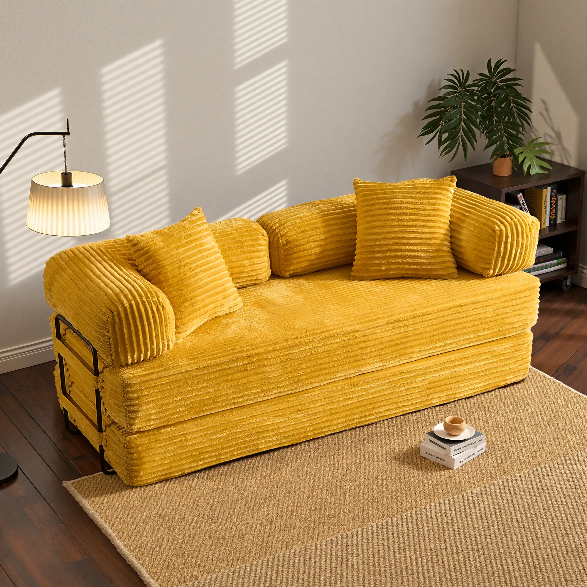 Yellow Plush Corduroy