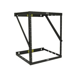 Tripp Lite series SmartRack 12U Heavy-Duty Flat-Pack Low-Profile Switch-Depth Wall-Mount 2-Post Open Frame Rack