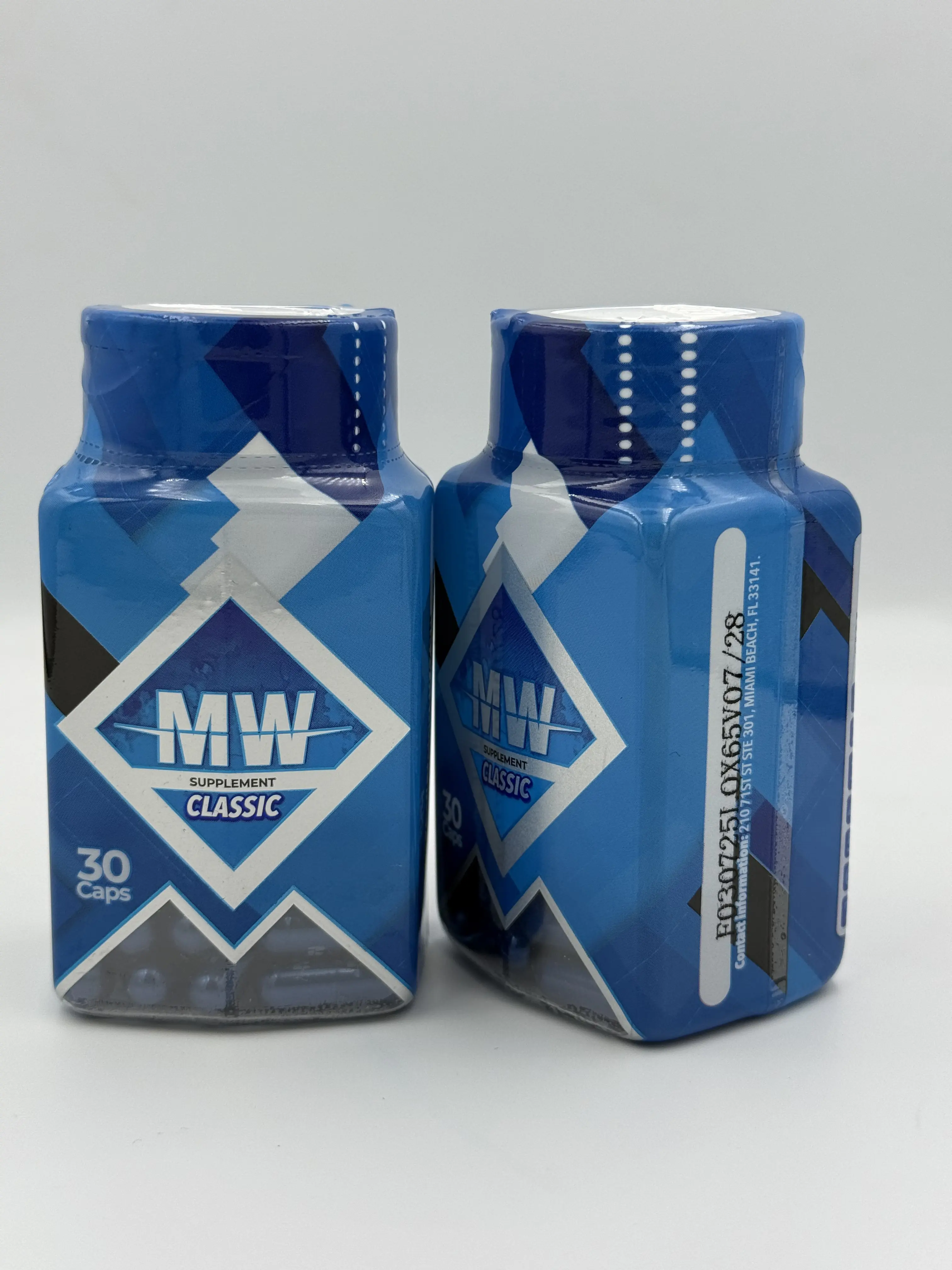 MW Classic bottle Energy and Wellness for your body Natural Beverage