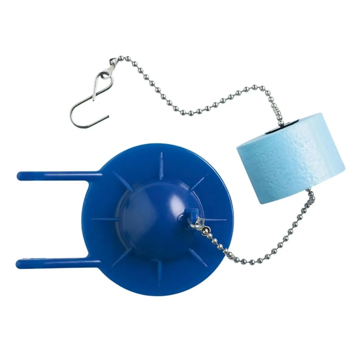 212 MAIN Genuine Rubber 2 in. Blue Toilet Flapper with Float, Kohler Genuine Part, Fits Standard & 2-Piece Toilets