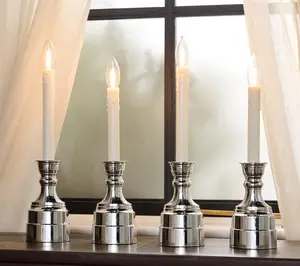 Bethlehem Lights (4) Premium Cordless Window Candles