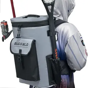 Fish Cooler Backpack 32Qt  Fishing Backpack Cooler Portable Fish Bag, Keep Ice Cold  Than 24 Hours
