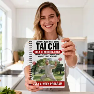 Beginner Tai Chi Program, 4-Week Plan, Daily 10-Minute Workout, Enhances Stability, Improves Joint Flexibility, Boosts Overall Health