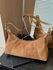 Matte texture underarm one-shoulder dumpling bag, fashionable and versatile one-shoulder crossbody bag, casual and trendy one-shoulder commuter bag, suitable for daily commuting, dating, shopping and other scenarios.