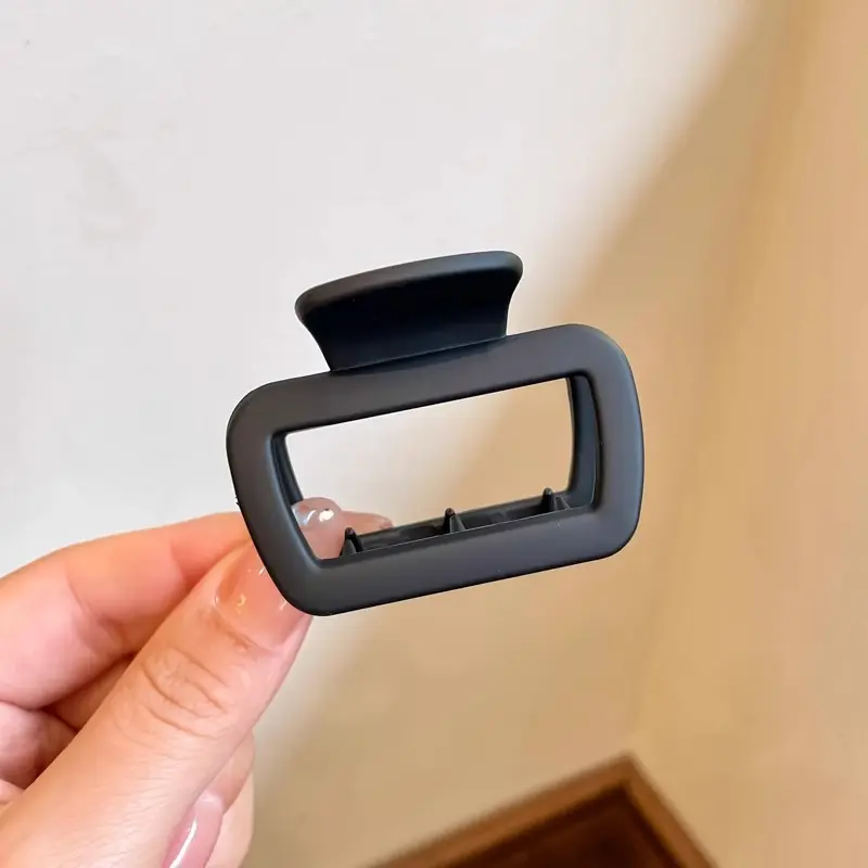 7 # Black Square Gripper   Approximately