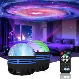(2PCS Black)Galaxy Projector,Black Hole Projector with Remote Control for Adults Bedroom Decoration, Party, Nebula Lamp Night Light for Kid Gifts