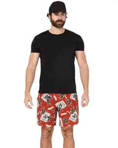 Cinch Men's Rodeo Print Stretch Board Shorts - Mb58135005