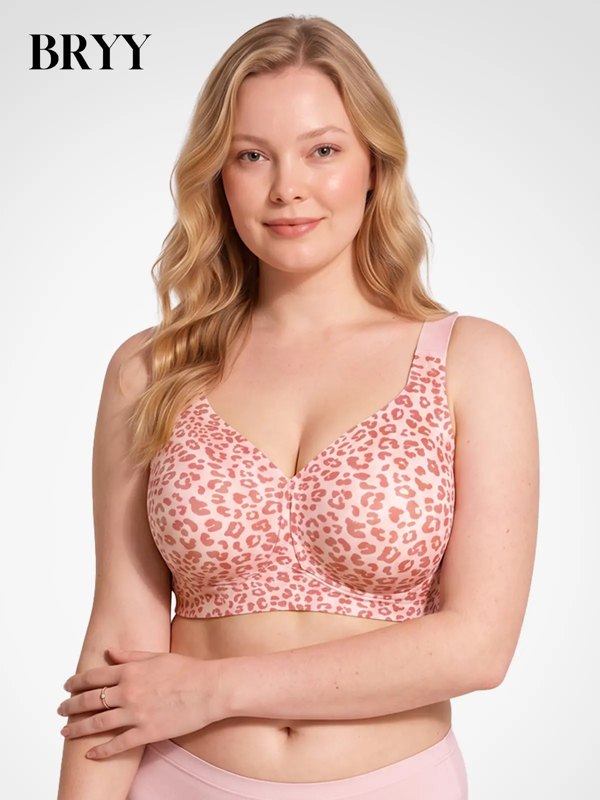 BRYY Jelly Bras Push Up No Underwire Full Coverage Everyday Bras Comfortable Wireless Padded