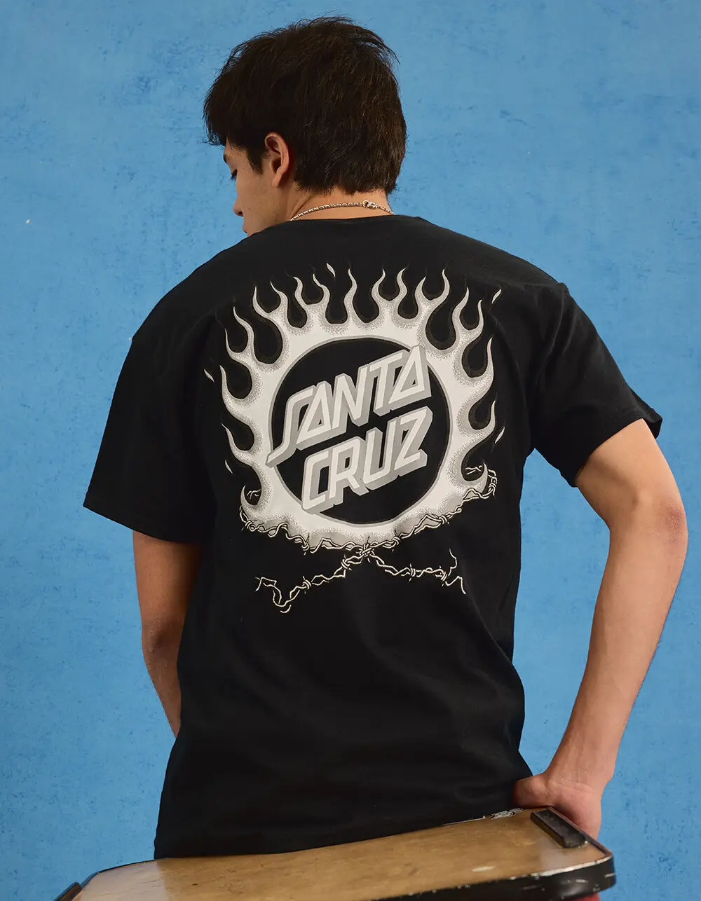 SANTA CRUZ Forging Dot Mens Tee